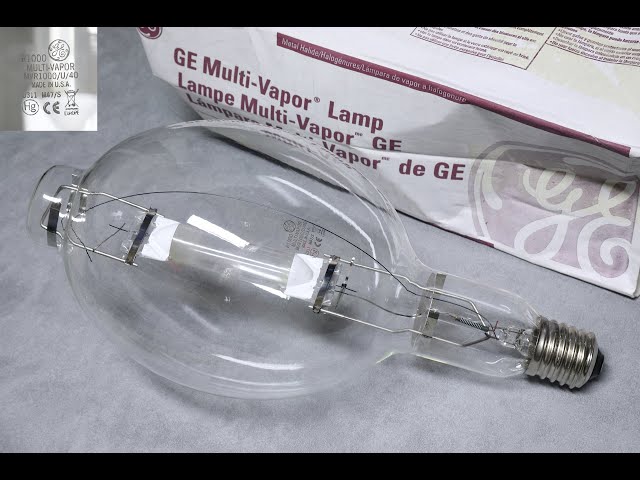 GE E40 1000W Multi Vapor Lamp